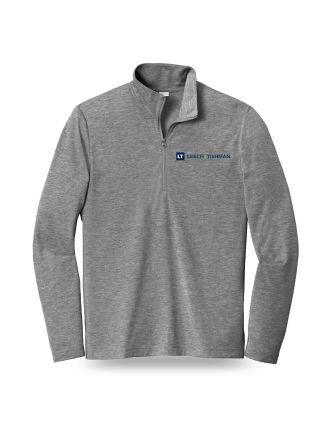 Sport-Tek Men's PosiCharge Tri-Blend Wicking 1/4-Zip Pullover