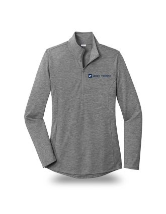 Sport-Tek Ladies PosiCharge Tri-Blend Wicking 1/4-Zip Pullover